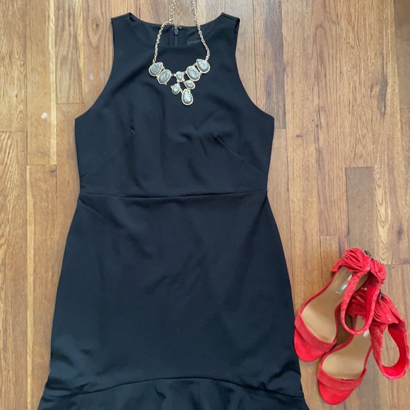 ANN TAYLOR Petite Black Dress - Picture 4 of 6